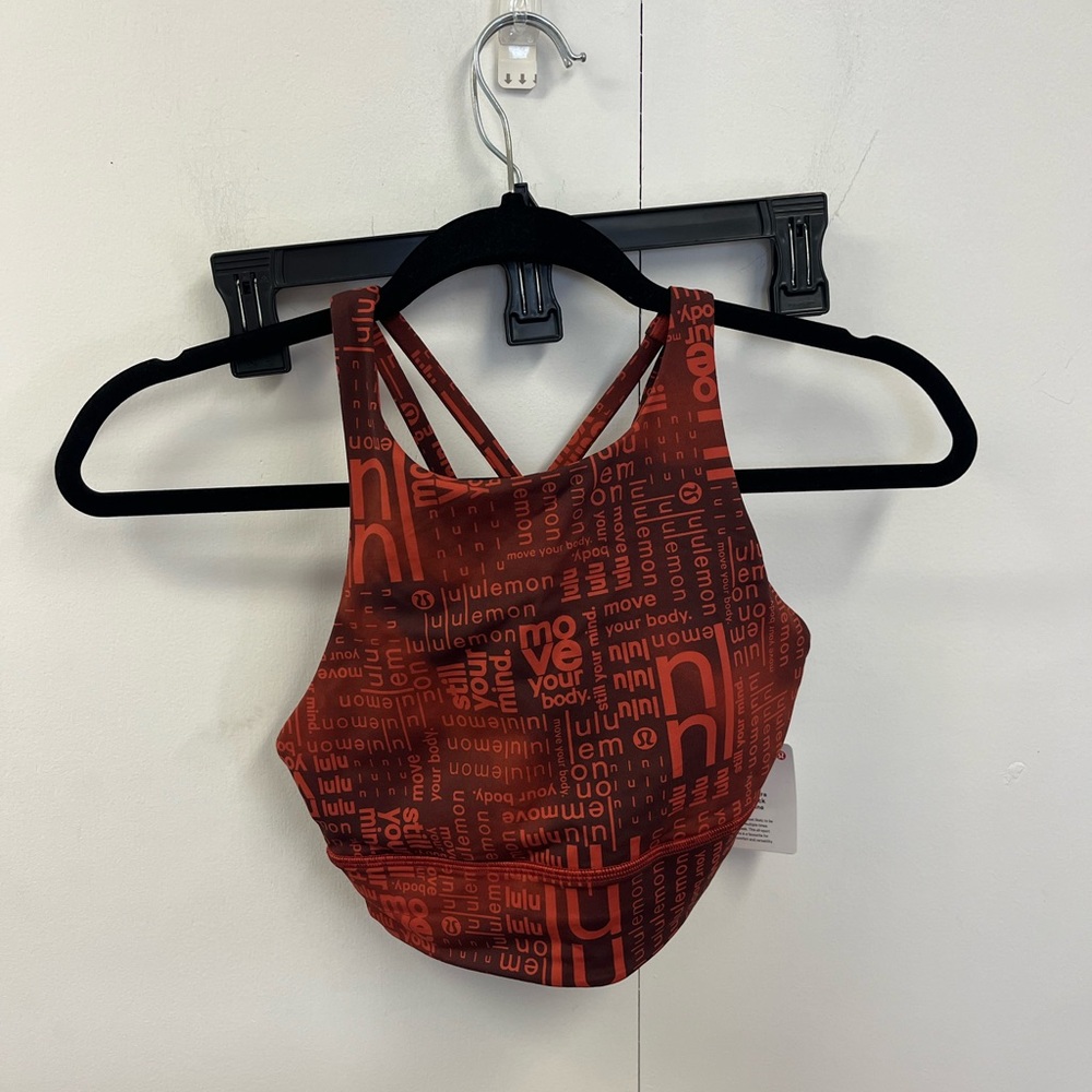 NWT lululemon high neck energy bra